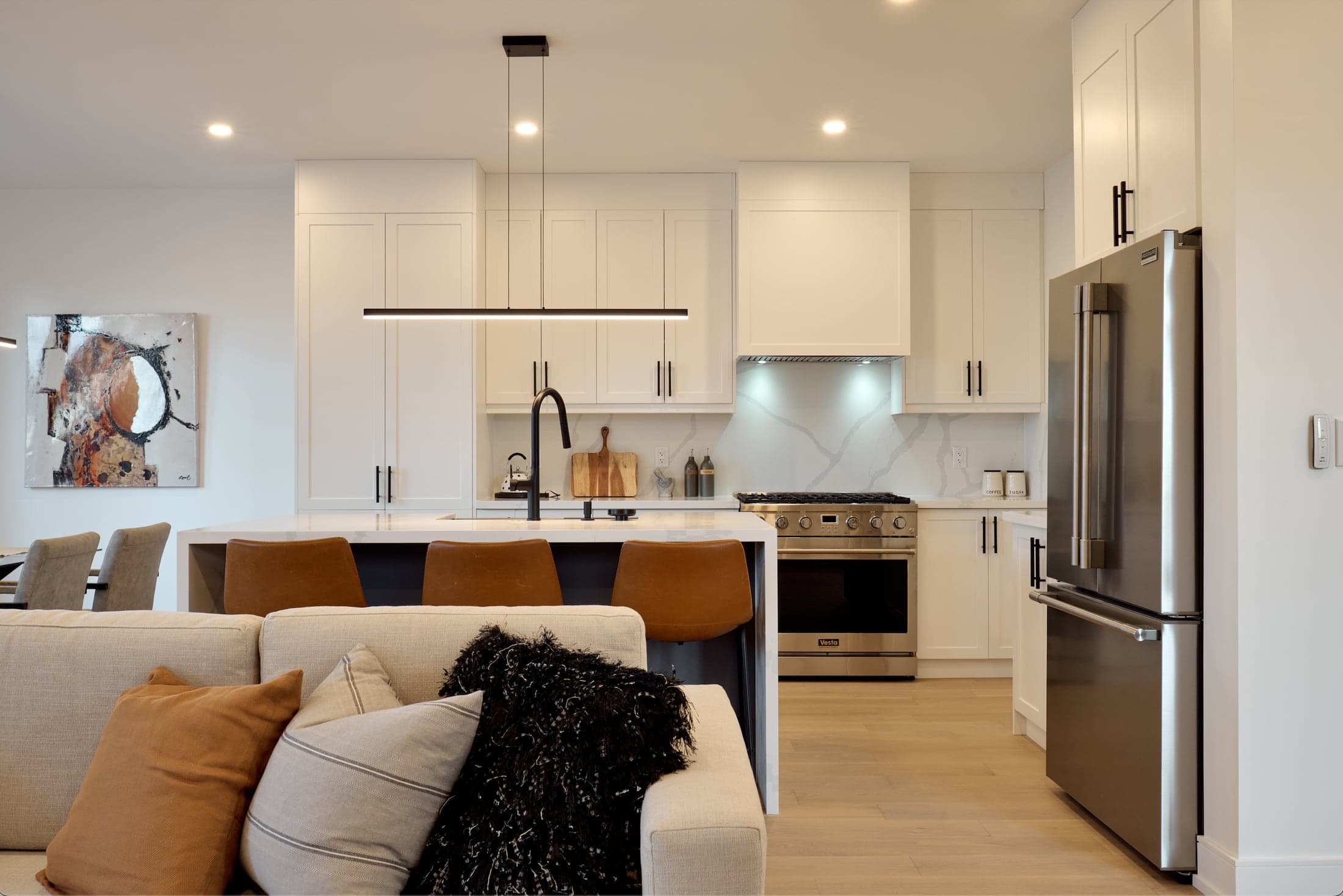 Finished Vantho Group kitchen interior